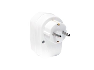 LogiLink PA0078, 230 V, 50 - 60 Hz, 16 A, Hvit, 3500 W, Hankjønn/hunkjønn
