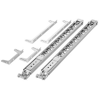 HPE X450 4U/7U Universal - Rack-monteringssett - for HPE Aruba 5406R, 5406R zl2, 5412R, 5412R zl2