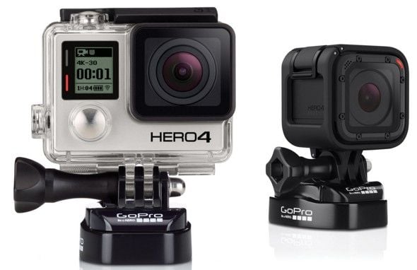 GoPro Tripod Mounts - Monteringssæt til videokamera - for Fusion; HERO; HERO4; HERO4 Session; HERO5; HERO5 Session; HERO6; HERO7; HERO8; HERO9; MAX