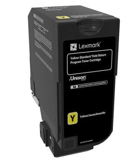 Lexmark - Gul - original - tonerpatron LRP - for Lexmark CS720de, CS720dte, CS725de, CS725dte, CX725de, CX725dhe, CX725dthe