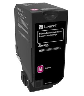 Lexmark 74C2SM0, 7000 sivua, Magenta, 1 kpl