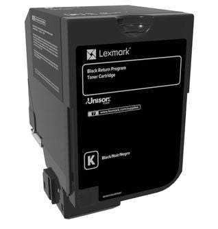 Lexmark 74C20K0, 3000 sivua, Musta, 1 kpl