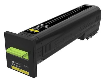 Lexmark - Gul - original - tonerpatron LCCP, LRP - for Lexmark CS820, CX820, CX825, CX860