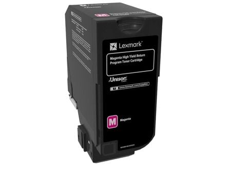 Lexmark 74C2HM0, 12000 sivua, Magenta, 1 kpl