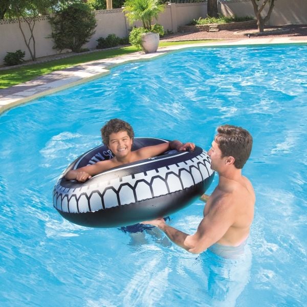 Bestway 36102, Sort, Grå, Badering, Bilde, Vinyl, 12 år, 119 cm