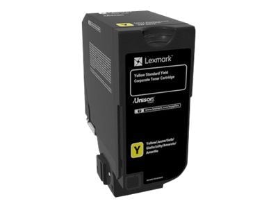 Lexmark - Gul - original - tonerpatron LCCP, Lexmark Corporate - for Lexmark CS720de, CS720dte, CS725de, CS725dte, CX725de, CX725dhe, CX725dthe
