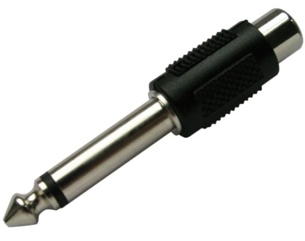 Schwaiger KHA4010 533, RCA, 6,3 mm, Sort