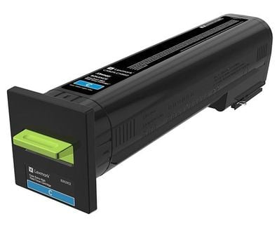 Lexmark - Ekstra høy ytelse - cyan - original - tonerpatron LCCP, Lexmark Corporate - for Lexmark CX825de, CX825dte, CX825dtfe, CX860de, CX860dte, ...