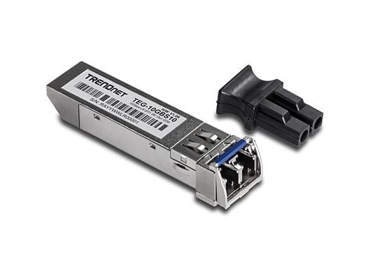 TRENDnet TEG 10GBS10 - SFP+ transceivermodul - 10GbE - 10GBase-LR - LC-enkeltmodus - opp til 10 km - 1310 nm - TAA-samsvar