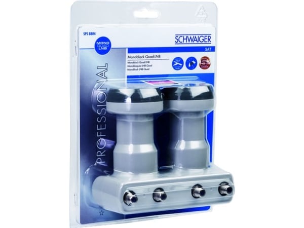 Schwaiger SPS8804 531, F, 4 cm, Harmaa