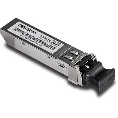TRENDnet TEG 10GBSR - SFP+ transceivermodul - 10GbE - 10GBase-SR - LC multimodus - opp til 550 m - 850 nm - TAA-samsvar