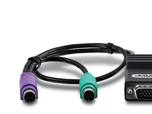 TRENDnet TK CAT5 PS/2 Server Interface Module - KVM-utvider - PS/2