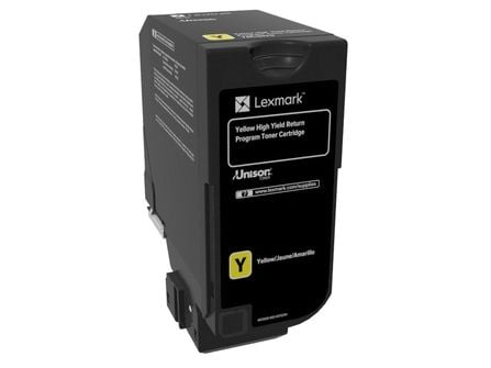 Lexmark - Høy ytelse - gul - original - tonerpatron LCCP, LRP - for Lexmark CS725de, CS725dte