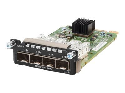 HPE Aruba - Utvidelsesmodul - 10 Gigabit SFP+ x 4 - for HPE Aruba 2930M 24, 3810M 16SFP+, 3810M 24G, 3810M 48G