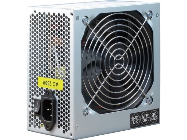 Inter-Tech SL-500 Plus - Strømforsyning (intern) - ATX12V 2.4 - AC 230 V - 500 watt - aktiv PFC
