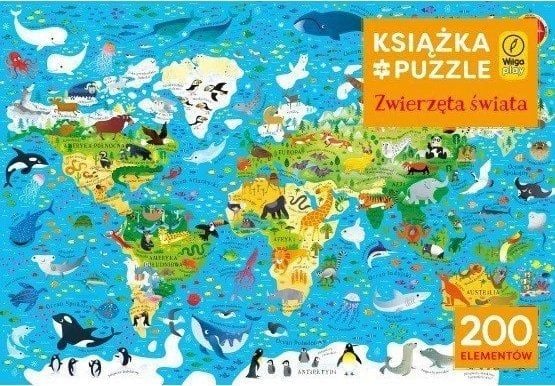 Foksal-kirja ja palapeli II. Maailman eläimet