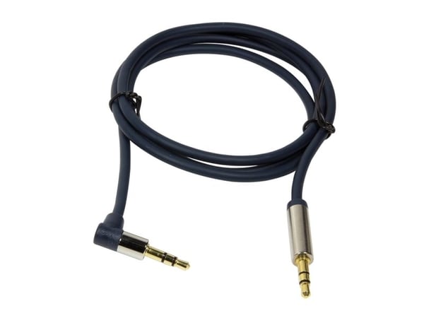 LogiLink 3.5mm - 3.5mm 3m, 3.5mm, Hankjønn, 3.5mm, Hankjønn, 3,5 m, Blå