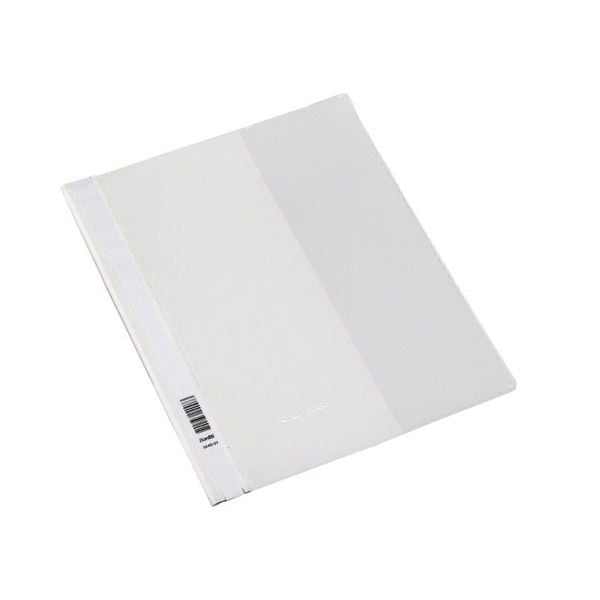 Tilbudsmappe Bantex, A4+, hvid, pakke a 25 stk.