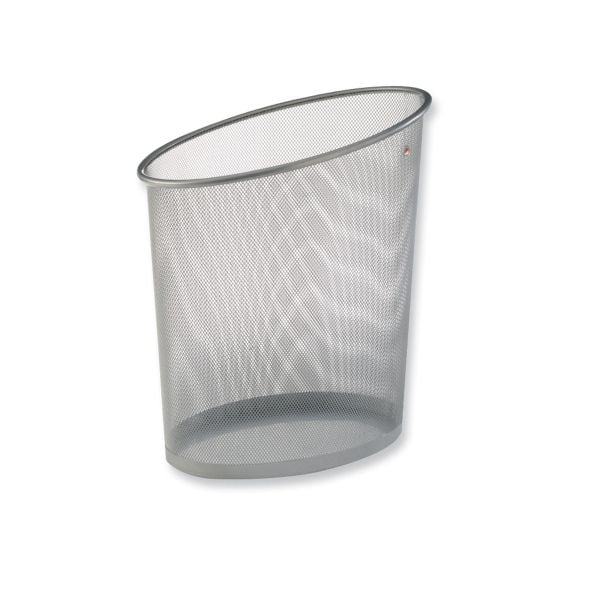 Papirkurv Alba Mesh 20 liter silver