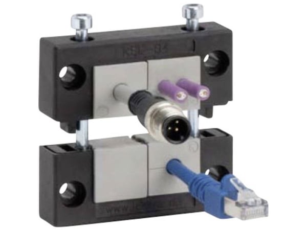 TRU COMPONENTS KEL 6/4 Kabelindføringsliste Klemme-diameter (max.) 16 mm Polyamidi Sort 1 stk