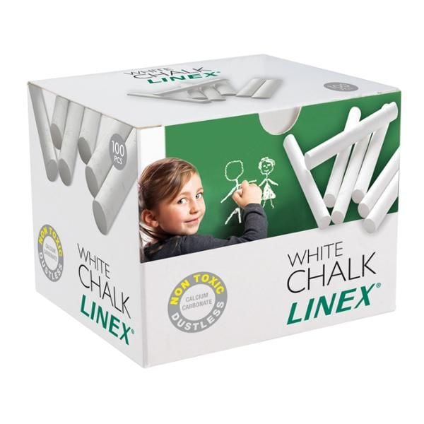 Linex 100412201, 100 stykker, Hvit, 1 farger