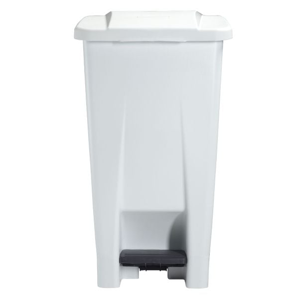 Affaldscontainer Rossignol, 60 L, med pedal, hvid