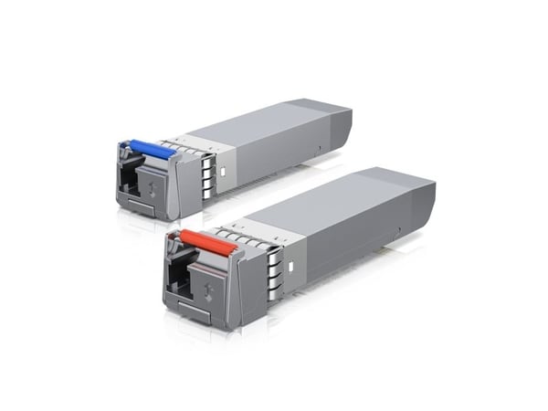 Ubiquiti - SFP (mini-GBIC) transceivermodul - 10GbE - 10GBASE-BiDi - LC-enkeltmodus - opp til 10 km - 1270 nm / 1330 nm (en pakke 2)