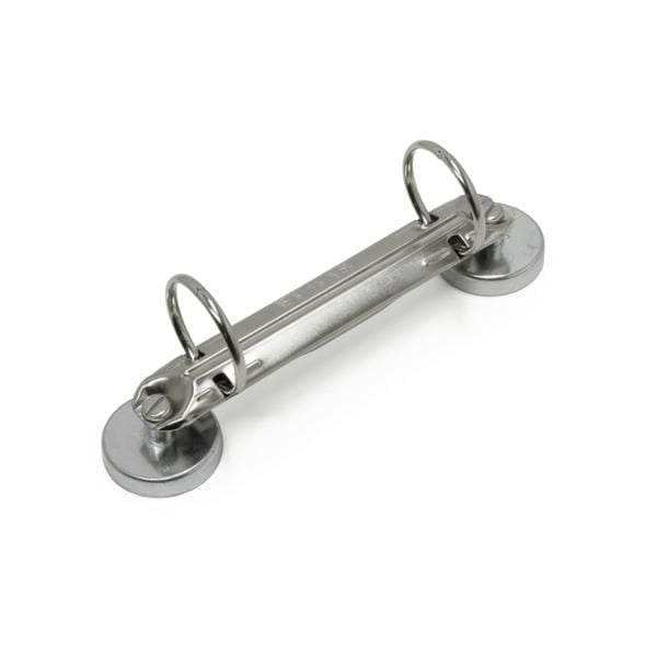 Ringmekanism Plast Petter magnetisk 30 mm silver