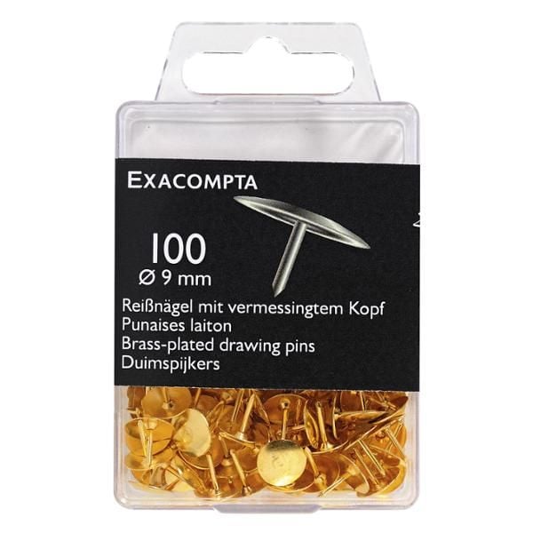 Kynät exacompta, messinkiä, laatikko 100 kpl.