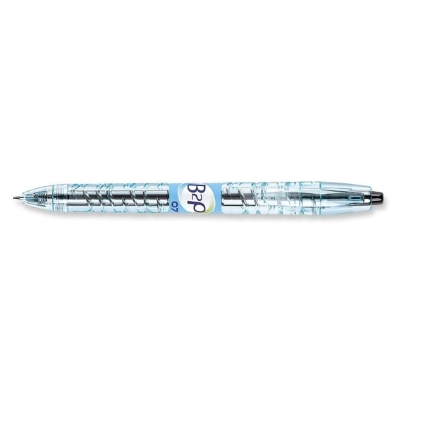 Pilot B2P Begreen - Rulleballpenn - svart - gelblekk - 0.7 mm - medium - retraktil