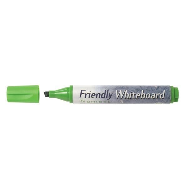 Ballograf Friendly - Markør - ikke-permanent - for whiteboard - grønn - alkoholbasert blekk - medium