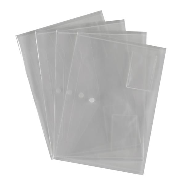Dokumentmapp, klar, förpackning om 5 st