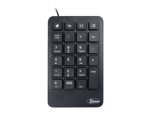 Eterno KB-120 - Tastegruppe - USB - løsvekt
