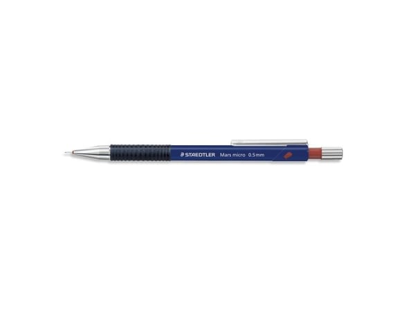 STAEDTLER Mars micro 775 - Mekanisk blyant - karbon - B - 0.5 mm - retraktil - med viskelær