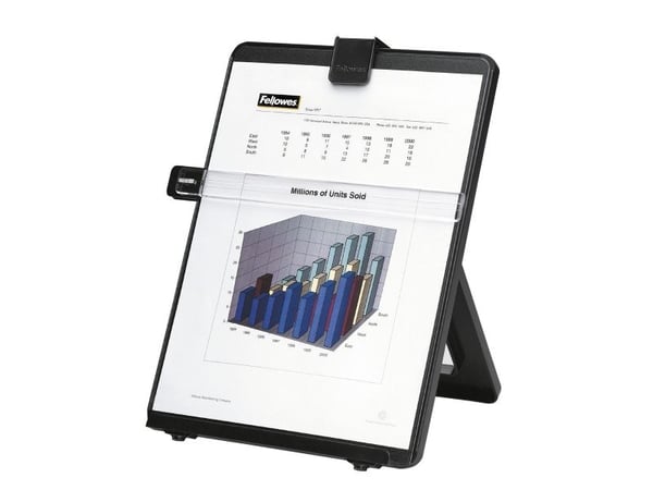 Fellowes® Desktop - Kopiholder - svart