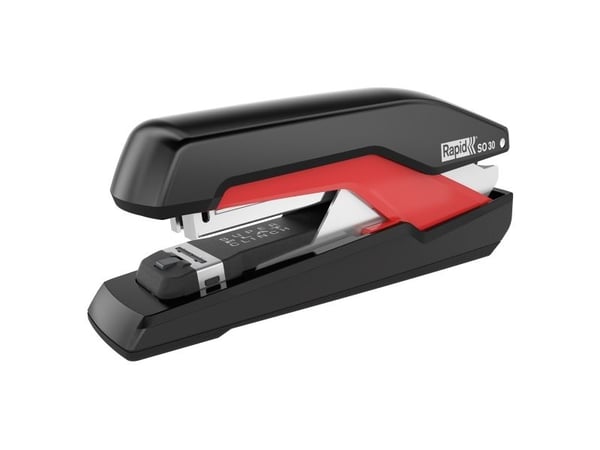 Rapid Supreme SO30 - Stiftemaskin - 30 ark - metall, ABS-plast - svart
