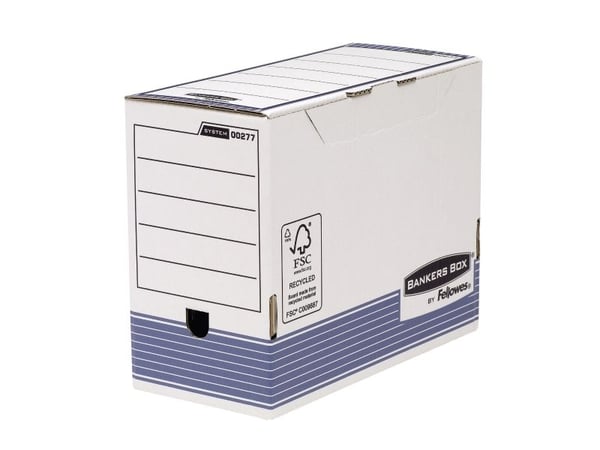 Fellowes 1131002, Papir, Blå, Hvit, A4, Landskap, Trykknapp, 143 x 330 x 249 mm