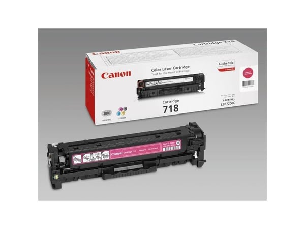 Canon CRG-718 M, 2900 sider, Fiolblå, 1 stykker