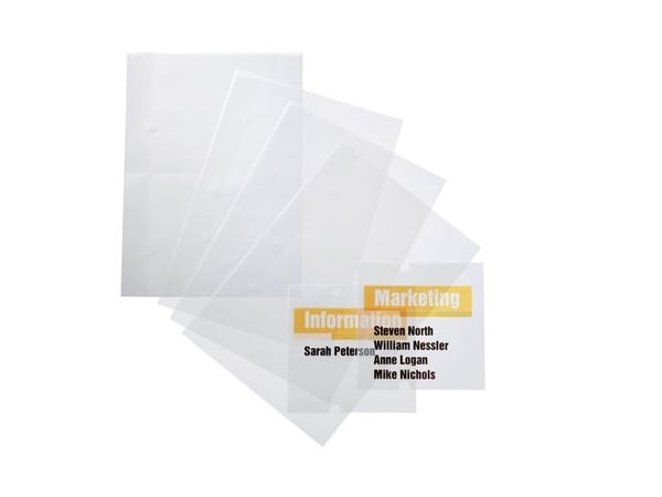 Durable CRYSTAL SIGN indstik 148x105 mm (A6) - (10 stk.)