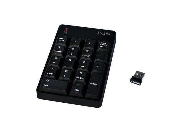 LogiLink - Tastatur - trådløs - 2.4 GHz
