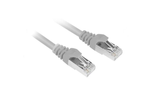 Sharkoon - Koblingskabel - RJ-45 (hann) til RJ-45 (hann) - 25 cm - SFTP - CAT 6