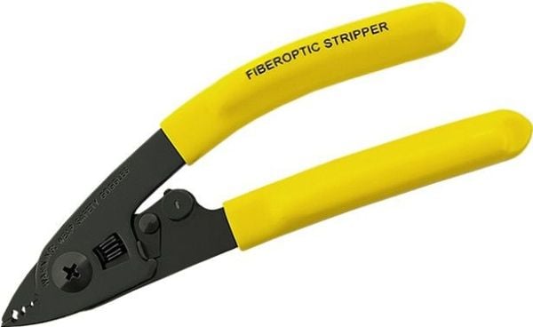 Qoltec Precision kuituoptinen stripperi - Kabelsaks - gul