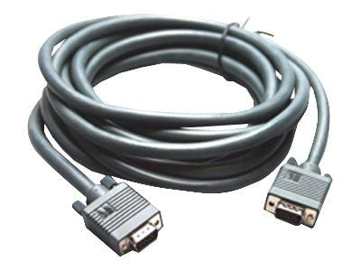 Kramer C-GM/GM Series C-GM/GM-75 - VGA-kabel - HD-15 (VGA) (hann) til HD-15 (VGA) (hann) - 22.9 m - formstøpt, flertrådet, tommelskruer - mørk grå