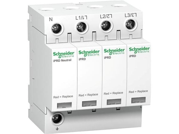 Schneider Electric iPRD40r, 3P + N, Valkoinen, CE, -25 - 60 °C, -40 - 85 °C, 5 - 95%