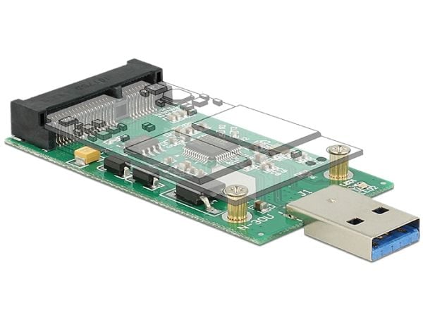 DeLOCK - Lagringskontroller - mSATA - USB 3.0