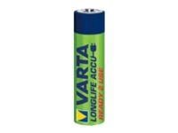 Varta Longlife 56703 - Batteri 2 x AAA - NiMH - 800 mAh (en pakke 2)