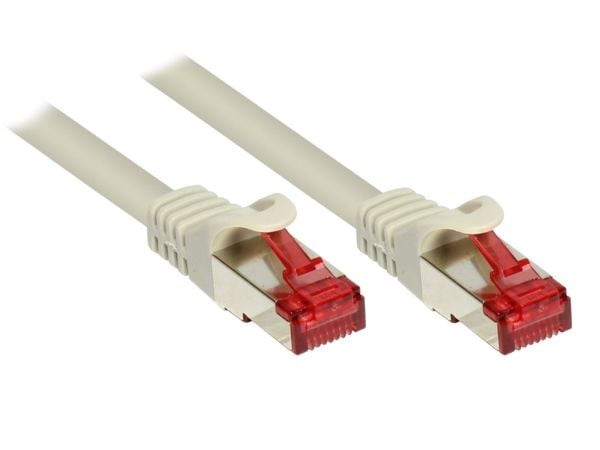 RNS® patchkabel med låsebeskyttelse, Cat. 6, S/FTP, PiMF, PVC, 250MHz, CU, grå, 7,5 m (8063-075)