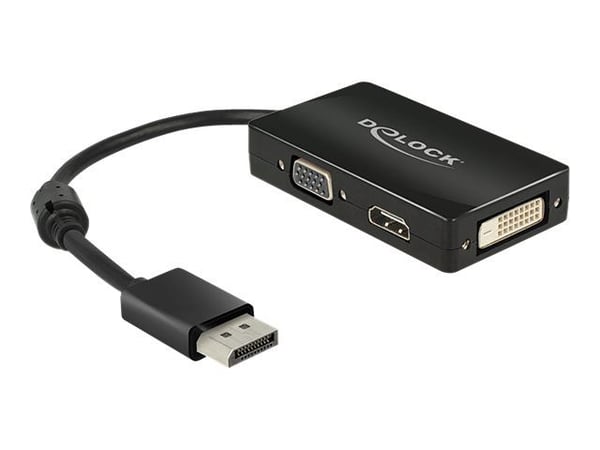 DeLOCK - Videotransformator - DisplayPort - DVI, HDMI, VGA - sortering