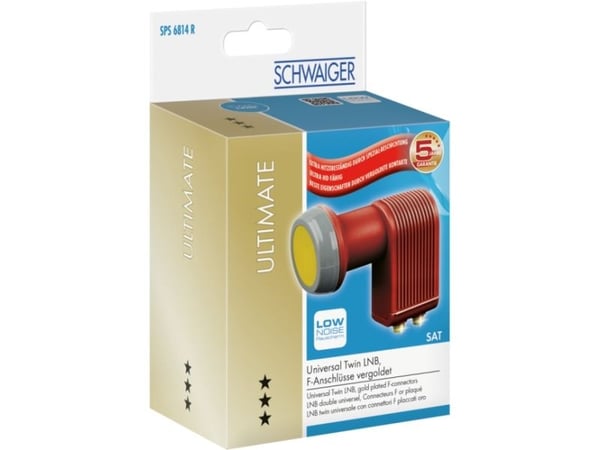 Schwaiger SPS6814R 511, F, 4 cm, Punainen