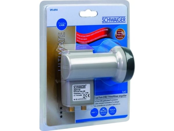 Schwaiger SPS6914 531, F, 4 cm, Harmaa